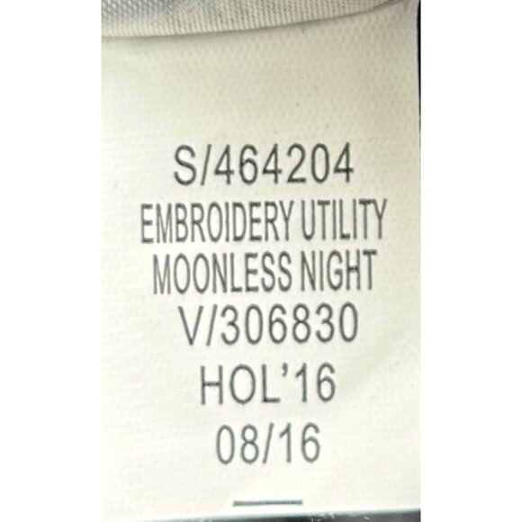 GAP Jacket "Moonless Night" Womens XS Embellished Beaded Military Field Glam - Picture 5 of 12